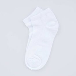 07742208-40 Короткие носки хлопковые белый для мальчики белый