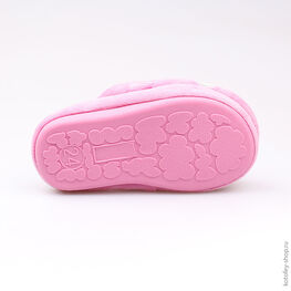 331043-11 Тапочки розовые для девочки розовый фото №4