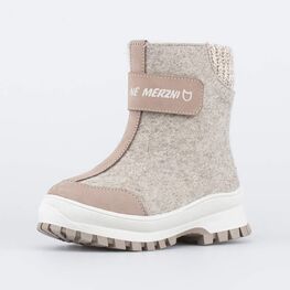 567062-41 Валенки на молнии для девочки для девочки бежевый