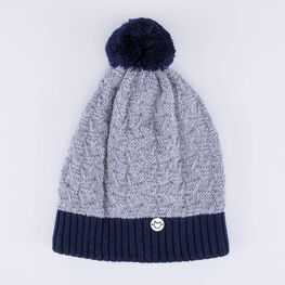 07711397-42 Серая зимняя шапка для мальчика для мальчики серый фото №4