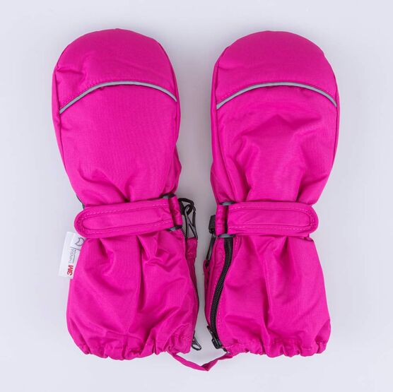 07821133-11 Варежки-непромокайки с тинсулейтом фуксия для девочки фуксия