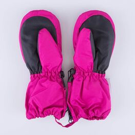 07821133-11 Варежки-непромокайки с тинсулейтом фуксия для девочки фуксия фото №2