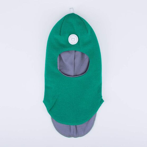 07711378-41 Зимняя шапка-шлем для мальчика Зеленый для мальчики зеленый фото №4