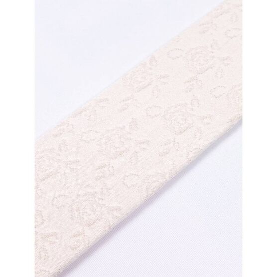 07832805-40 Детские ажурные колготки Розочки для девочки розово-бежевый фото №2