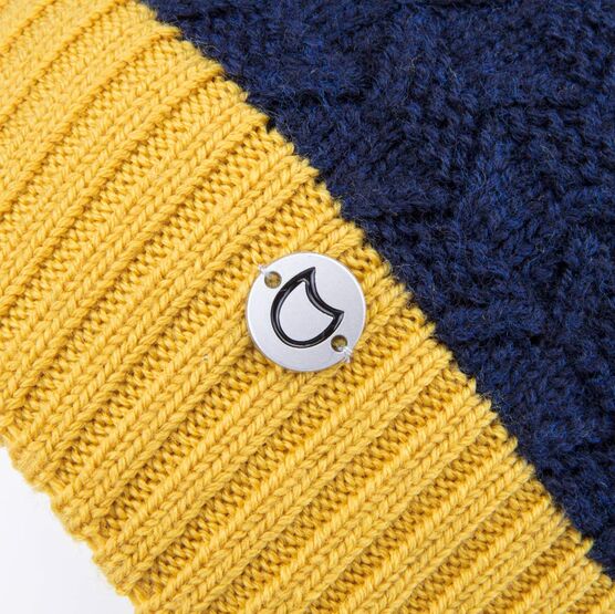 07711397-41 Синяя зимняя шапка для мальчика для мальчики темно-синий фото №3