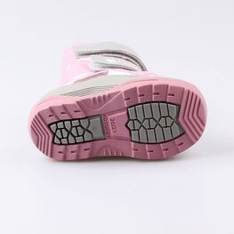 061011-42 Зимние сапожки-дутики розовый для девочки розовый фото №3