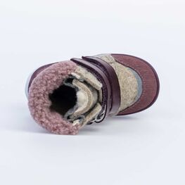 157004-41 Валенки для девочки сер-бор фото №4