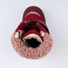 157004-42 Валенки для девочки бордовый фото №4