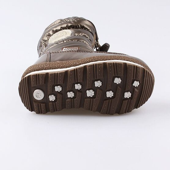 264924-43 Мембранные сапожки для девочки бронзовый фото №3