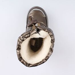 264924-43 Мембранные сапожки для девочки бронзовый фото №4