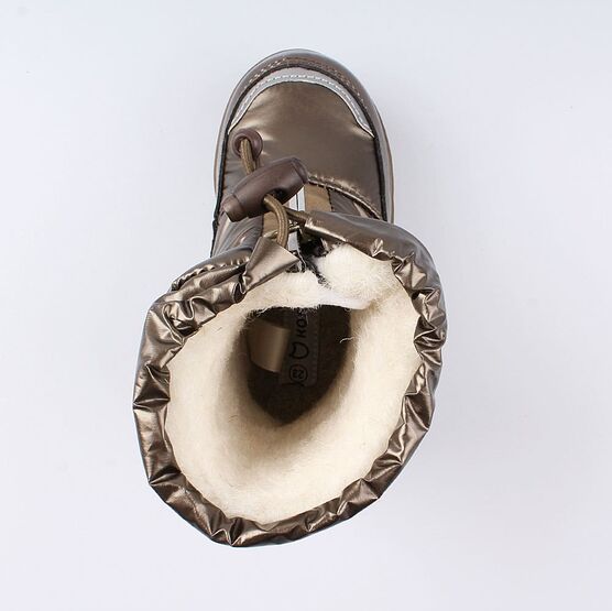 264924-43 Мембранные сапожки для девочки бронзовый фото №4