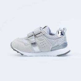 144137-72 Кроссовки для девочки серый фото №2