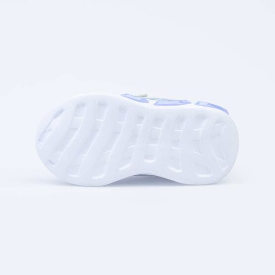 144139-72 Кроссовки с LED-подсветкой на подошве для девочки голубой фото №3