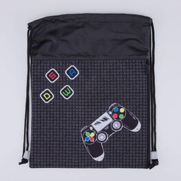 02708223-40 Мешок для обуви Игра КК для мальчики черный