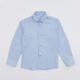 07703015-61 Рубашка-сорочка с длинным рукавом для мальчика для мальчики голубой
