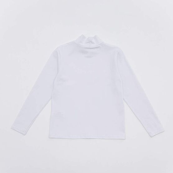 07760014-60 Водолазка для мальчика белый для мальчики белый фото №2