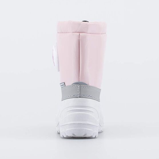 264053-41 Сноубутсы со сменными нашивками для девочки серый,розовый фото №5