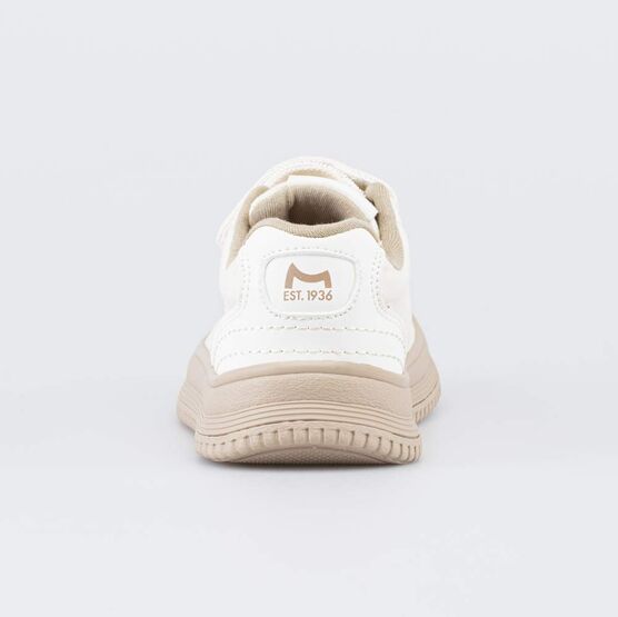 331334-11 Текстильные кеды для девочки для девочки бежевый фото №5