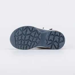 452099-55 Зимние ботинки на липучках для мальчики чер-кор фото №3