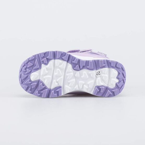 254817-41 Мембранные ботинки с LED и Softshell для девочки сиреневый фото №3