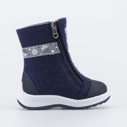 167059-45 Валенки детские Северный мишка для мальчики синий фото №2