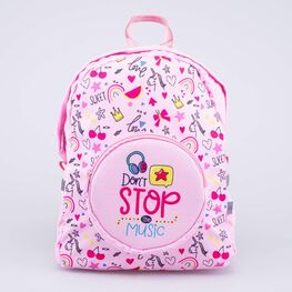02804278-70 Рюкзак для девочки Музыка розовый для девочки розовый