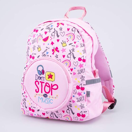 02804278-70 Рюкзак для девочки Музыка розовый для девочки розовый фото №2