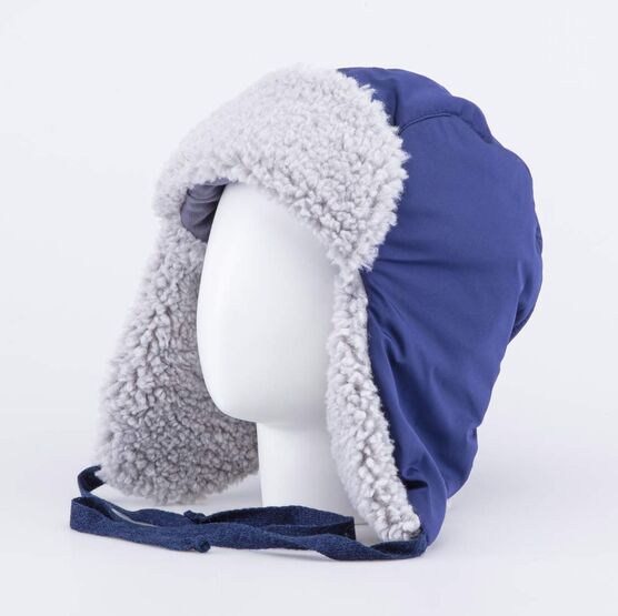 07711938-40 Шапка ушанка детская т.син для мальчики т.син