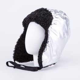 07711938-41 Шапка ушанка детская св.серый для девочки св.серый