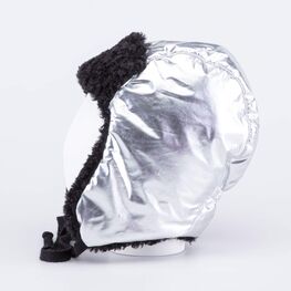 07711938-41 Шапка ушанка детская св.серый для девочки св.серый фото №2