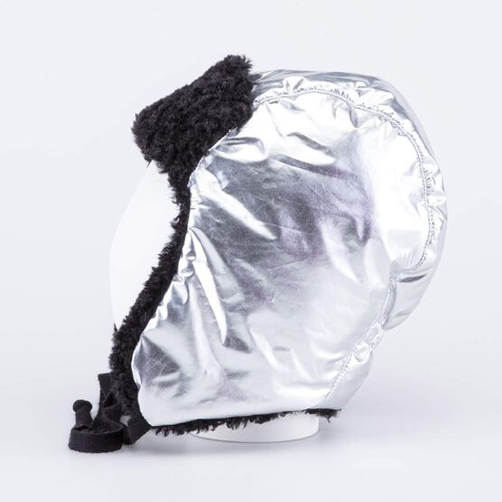 07711938-41 Шапка ушанка детская св.серый для девочки св.серый фото №2