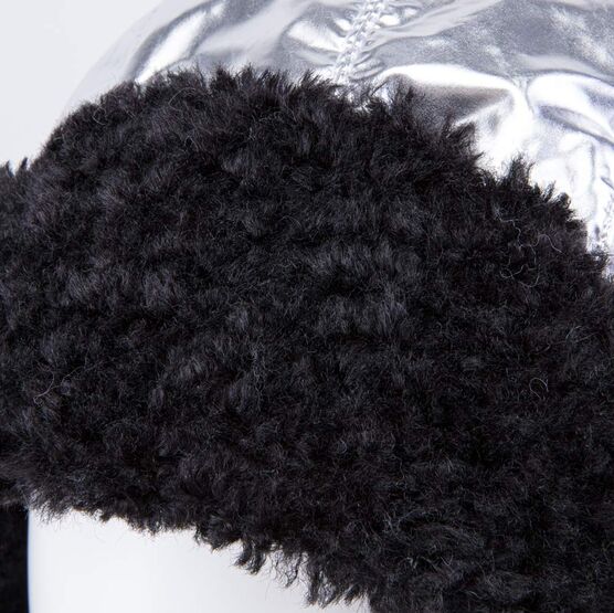 07711938-41 Шапка ушанка детская св.серый для девочки св.серый фото №3