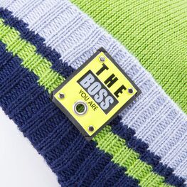 07711946-40 Комплект детский шапка+снуд цветной для мальчики разноцветный фото №3