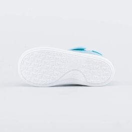 231211-11 Текстильные туфли Единорог для девочки голубой фото №3