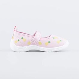 231244-11 Текстильные туфли Ананас для девочки розовый фото №2