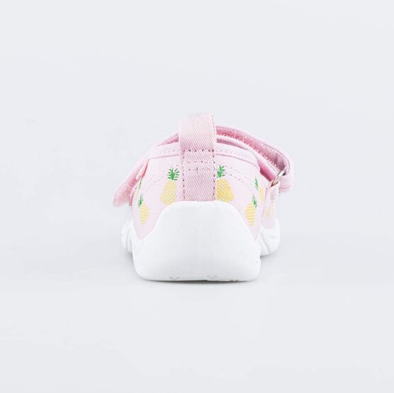 231244-11 Текстильные туфли Ананас для девочки розовый фото №5