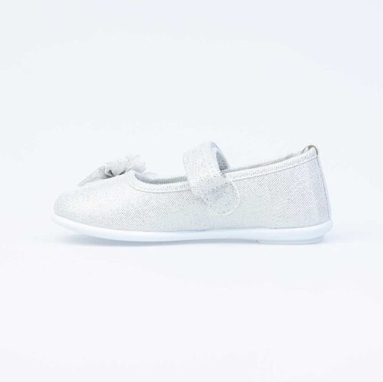 531116-71 Текстильная обувь для девочки белый фото №2