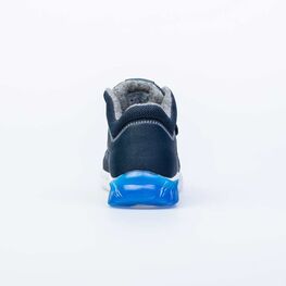 354046-32 Ботинки с LED-подсветкой для мальчики светло-синий фото №2