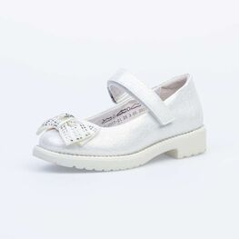 333017-21 Туфли для девочки серебрист.