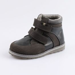452076-32 Ботинки для мальчики серый