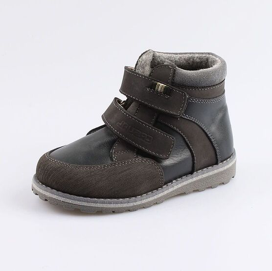 452076-32 Ботинки для мальчики серый