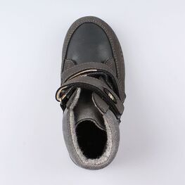 452076-32 Ботинки для мальчики серый фото №4