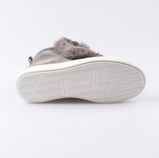 662142-34 Сапожки для девочки серый фото №3