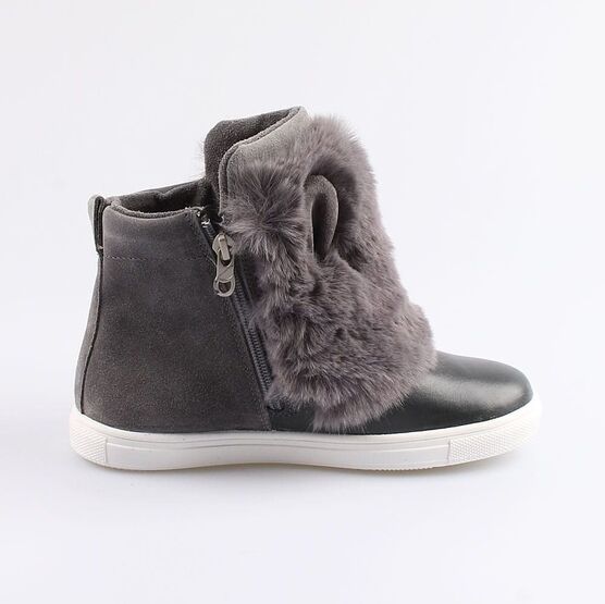 662142-34 Сапожки для девочки серый фото №2