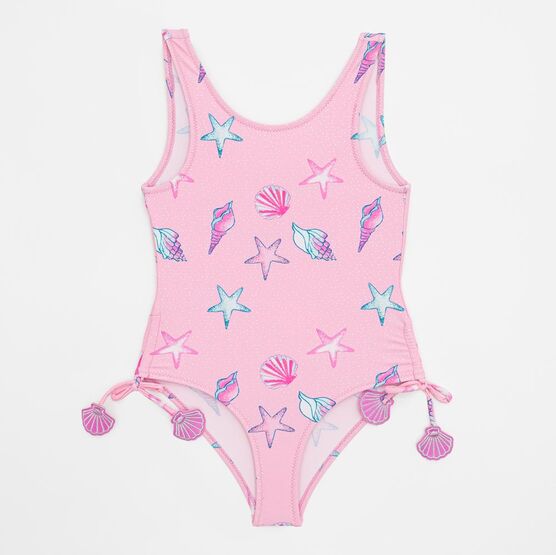 07852093-40 Детский слитный купальник для девочки для девочки розовый,голубой