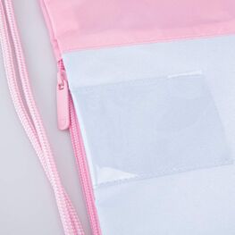 02808222-40 Мешок для обуви КК для девочки розовый фото №4