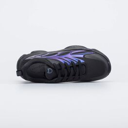 744213-72 Всепогодные кроссовки с Softshell для девочки чер-цве фото №4