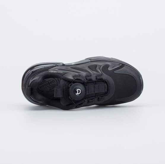 744221-71 Кроссовки с SoftShell и системой быстрой шнуровки для девочки черный фото №4