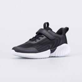 744222-11 Текстильные кроссовки для девочки для девочки черный