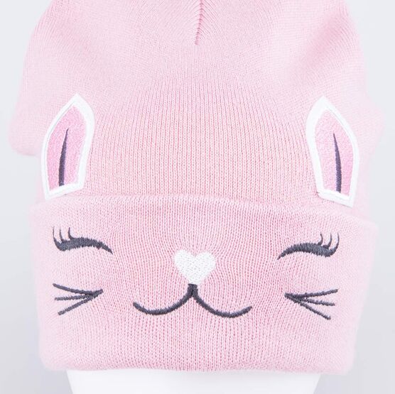 07811943-40 Шапка детская розовый для девочки розовый фото №3